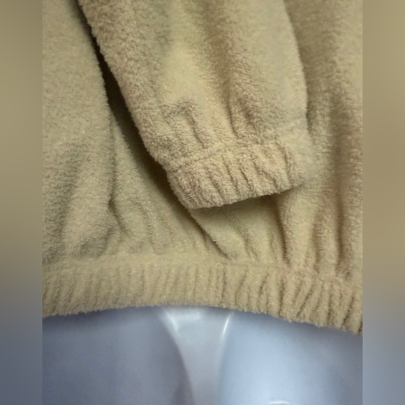 Urban Outfitters Cropped Teddy 1/2 Zip Pullover - Picture 5 of 8